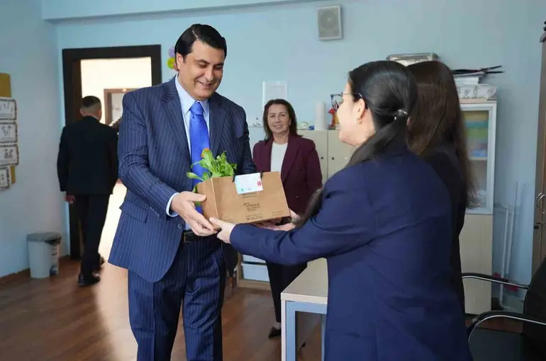 Yılmaz’dan anlamlı ziyaret
