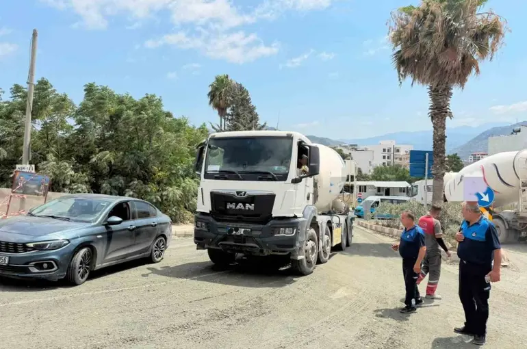 Yola beton döker mikser sürücüsüne 191 bin TL ceza
