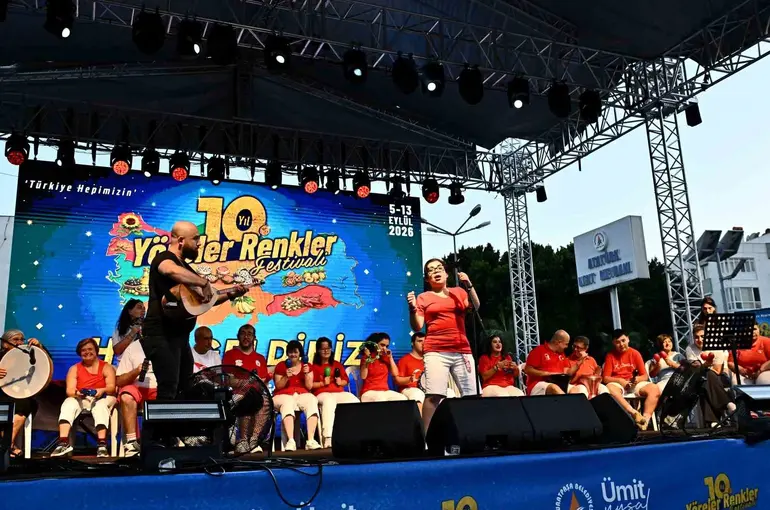 Yöreler Renkler Festivali İç Anadolu Gecesiyle devam etti
