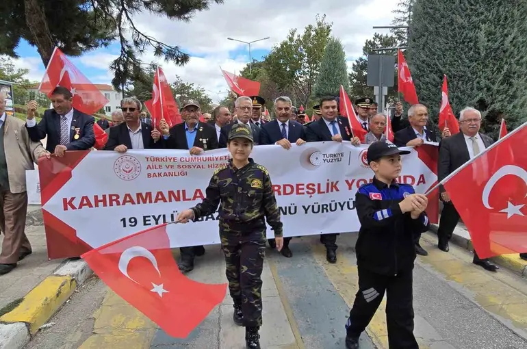 Yozgatlı Gaziler, törende bir araya geldi
