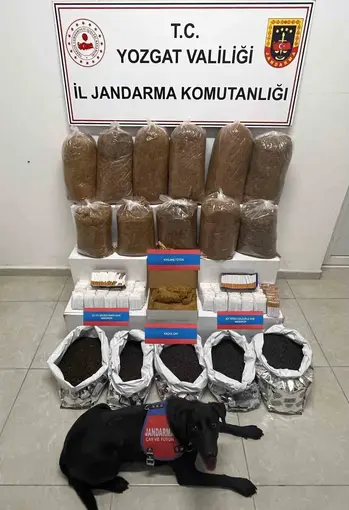 Yozgat’ta bin 340 adet makaron ele geçirildi
