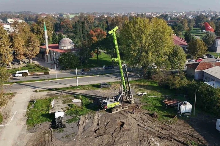 1 milyon kitaplı Şehir Kütüphanesi için ilk kazma vuruldu 