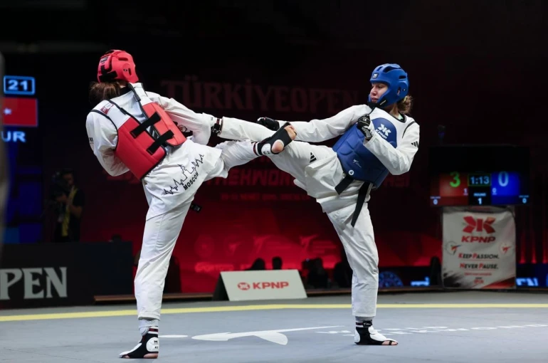 13. Uluslararası Türkiye Açık Taekwondo Turnuvası’nda 7. gün geride kaldı 