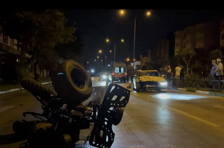 150 kilometre hızla geldi, ATV’yi biçti: 1 ölü