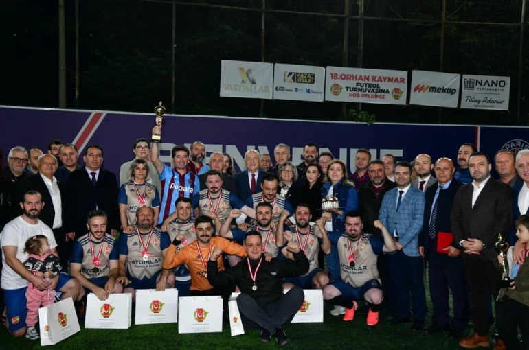 18.Orhan Kaynar Futbol Turnuvası sona erdi