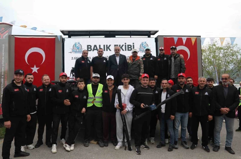 2. Geleneksel Balık Ekibi Gökkuşağı Alabalık Tutma Yarışması’na yoğun ilgi 