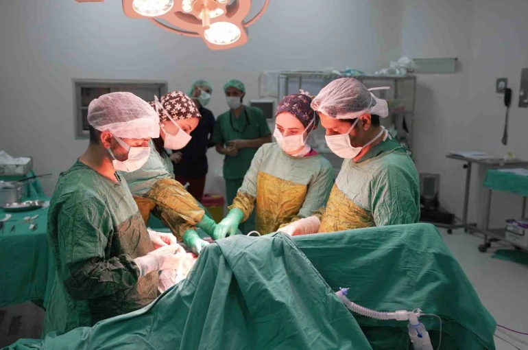 2 kilogramı aşan dev tümör başarıyla çıkarıldı