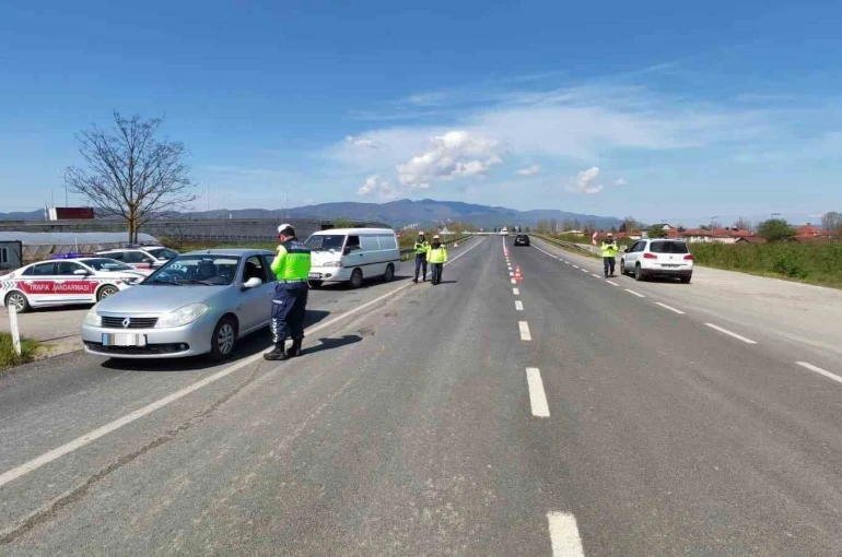 201 araç trafikten men edildi 