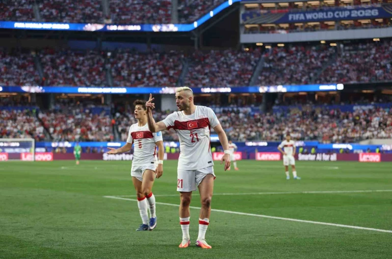 2026 FIFA Dünya Kupası: Türkiye: 2 - ABD: 1 (İlk yarı) 
