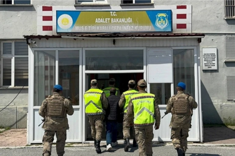 30 yıl hapis cezası bulunan şahıs Muş’ta yakalandı 