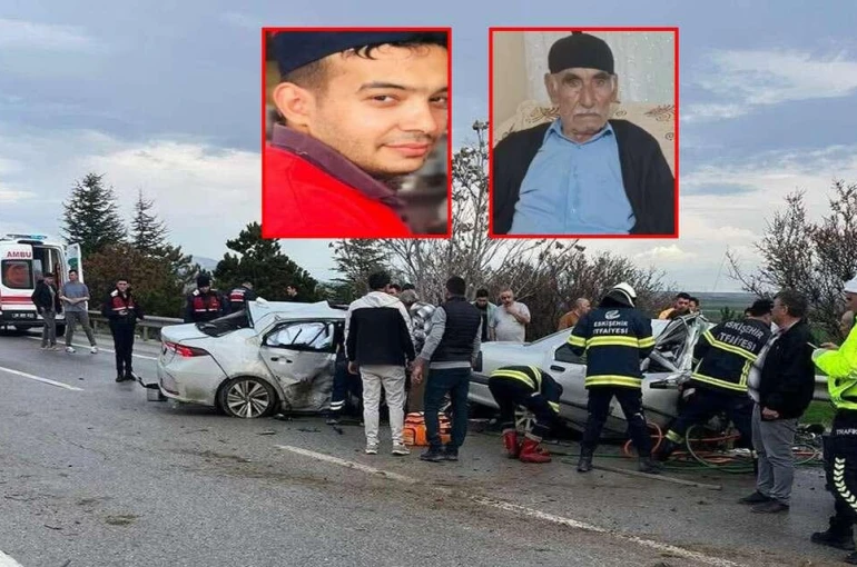 4 kişinin öldüğü kazada can veren baba ve oğluna Konya’da acı veda