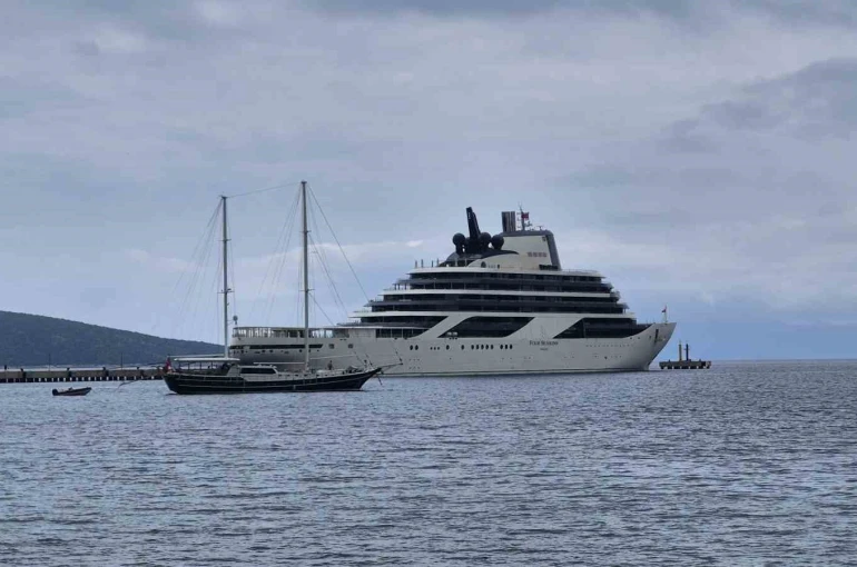 400 milyon avroluk gemi Bodrum’a geldi 