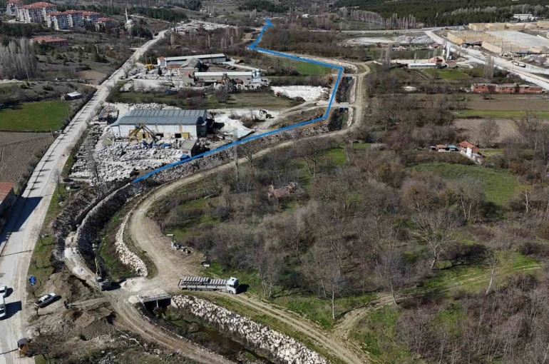 5 bin ton kapasiteli yeni içme suyu deposu ile alt yapı güçleniyor 