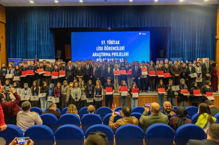 57. Lise Öğrencileri Araştırma Projeleri Bölge Yarışması’nda kazananlar belli oldu 