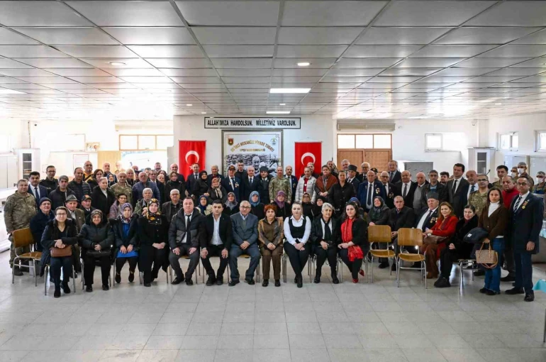 65. Mekanize Piyade Tugay Komutanlığı şehit aileleri ve gazileri ağırladı 