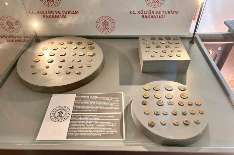 ABD 83 adet Roma Dönemi sikkesini Türkiye’ye iade etti 