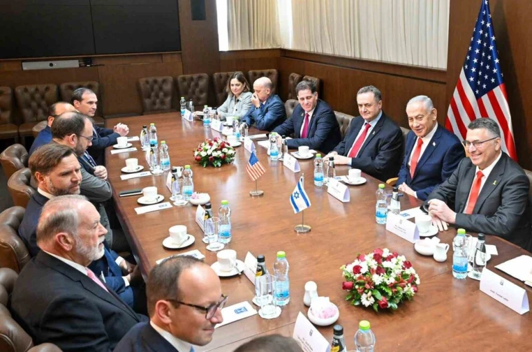 ABD Başkan Yardımcısı Vance, Netanyahu ile görüştü 