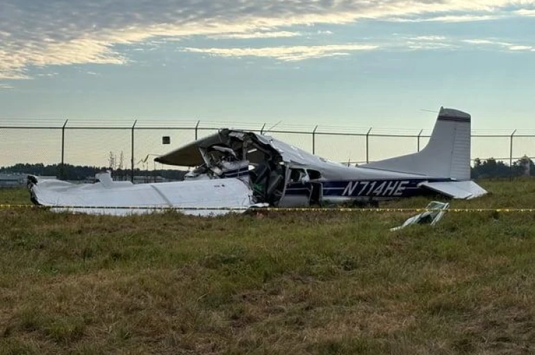 ABD’de 8 kişiyi taşıyan uçak düştü