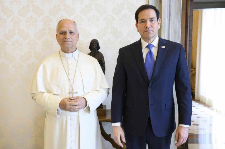 ABD Dışişleri Bakanı Rubio, Papa 14. Leo ile görüştü 