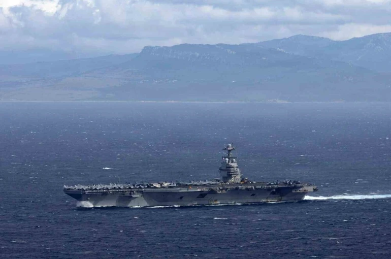 ABD uçak gemisi saldırı grubu Karayipler’e ulaştı 