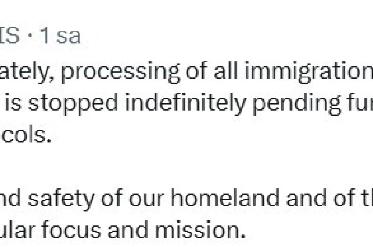 ABD, Ulusal Muhafızlara yönelik saldırının ardından Afgan uyruklu kişilerin göçmenlik başvurularını süresiz olarak askıya aldı