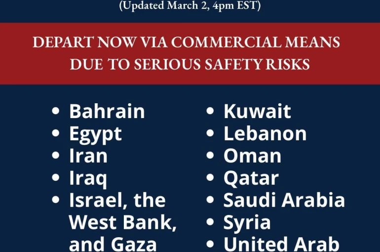 ABD’den 16 ülke ve bölgedeki vatandaşlarına ciddi güvenlik riski uyarısı: "Derhal terk edin"