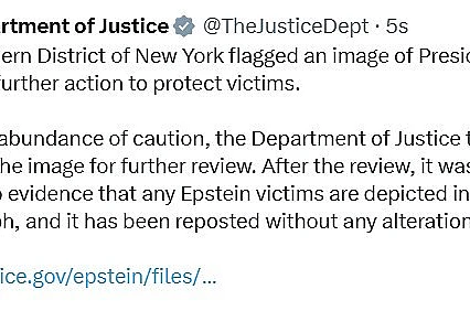 ABD’den Epstein dosyalarına sansür eleştirilerine yanıt: "Trump ile hiçbir ilgisi yok" 