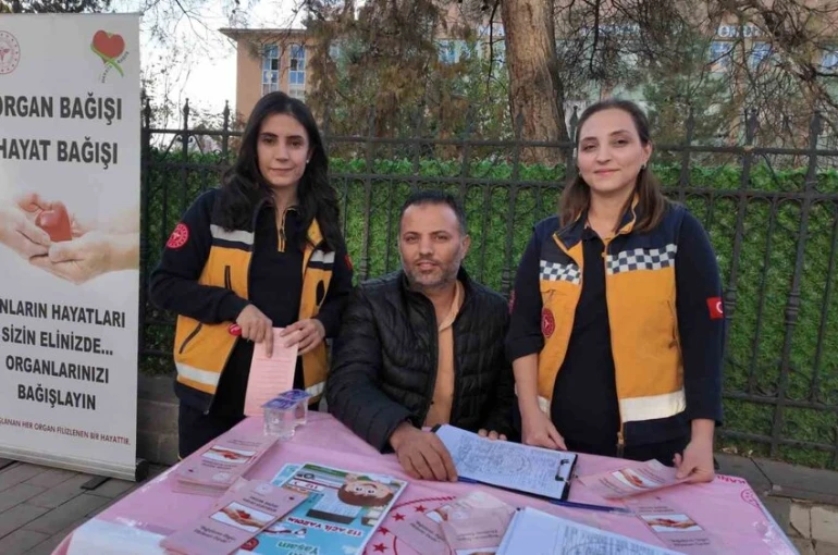 Ablasından karaciğer nakli alan vatandaş tüm organlarını bağışladı 