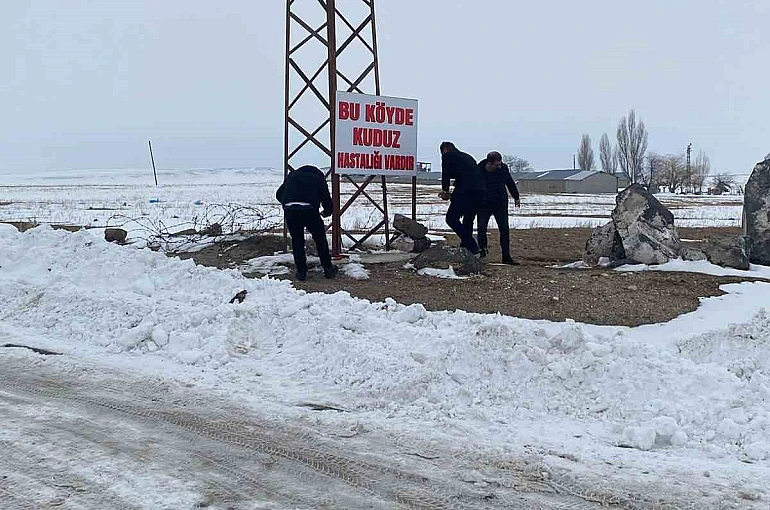 Adilcevaz’da kuduz alarmı: Bir köy karantinaya alındı 