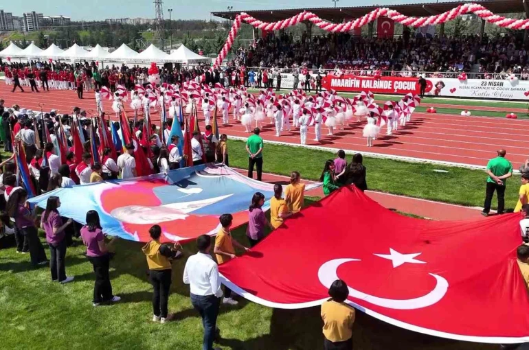Adıyaman’da 23 Nisan coşkuyla kutlandı 
