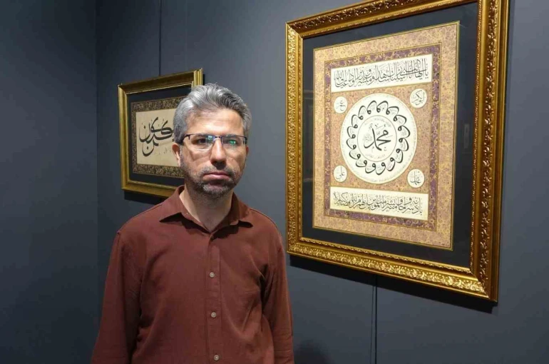 Adıyaman’da ebru sergisi açıldı 