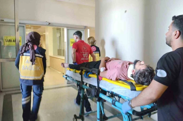 Adıyaman’da iki otomobil çarpıştı: 1 yaralı