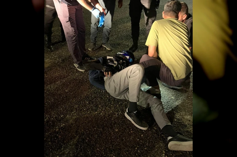 Adıyaman’da motosiklet devrildi: 1 yaralı 