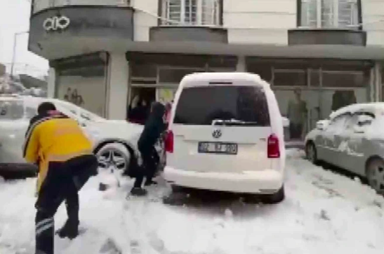 Adıyaman’da yüzleri gülümseten görüntü