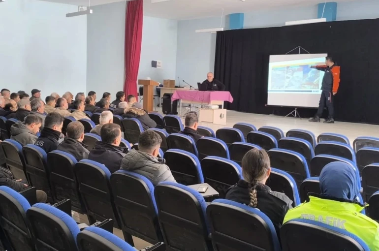 AFAD Erzincan’dan çığ farkındalık eğitimi