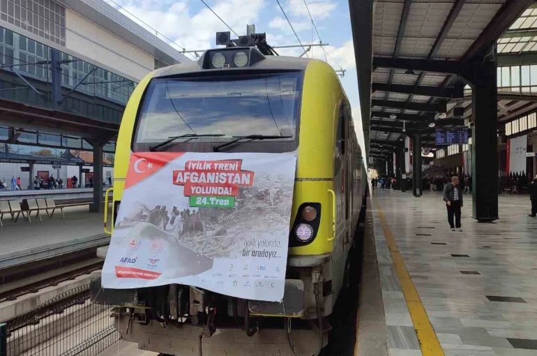 AFAD’tan Afganistan’a yardım eli: 24. İyilik Treni yola çıktı 