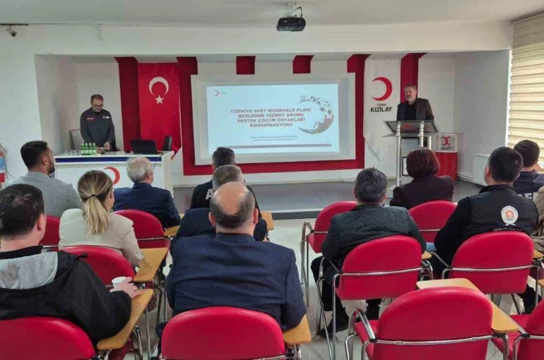 Afet Beslenme Grubu toplantısı 