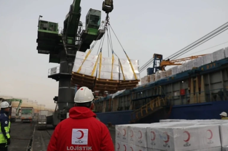 Afyonkarahisar’dan Gazze’ye 7 bin çift ayakkabı yardımı 