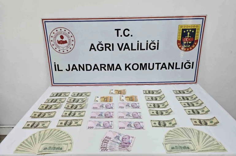 Ağrı’da sahte para operasyonu: 1 gözaltı 