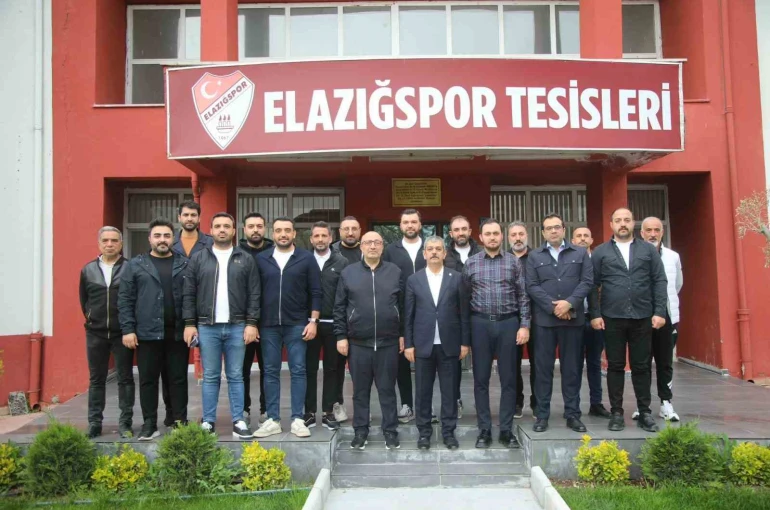 AK Parti heyeti, Elazığspor’la bir araya geldi 