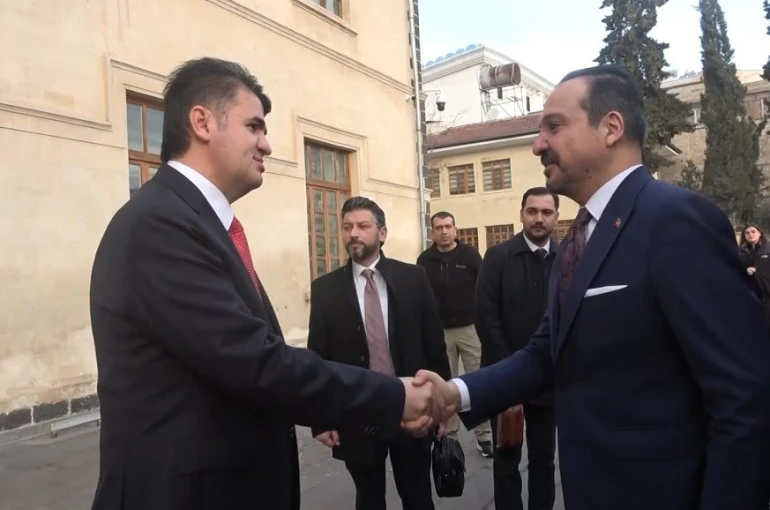 AK Parti heyetinden Suriye ziyareti öncesi Vali Kalaylı’ya ziyaret