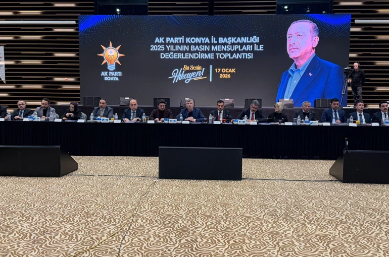 AK Parti Konya İl Başkanlığı 2025 yılı değerlendirme toplantısı