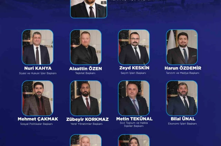 AK Parti Tepebaşı’nda ilçe yönetme kurulu belli oldu 