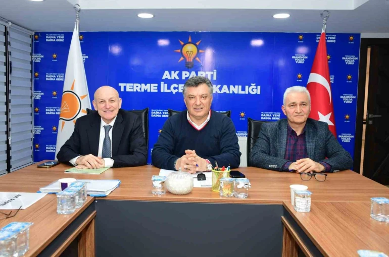 AK Parti Terme İl Başkanı Baş: "Hizmetin şahidiyiz, başkanımızın yanındayız" 