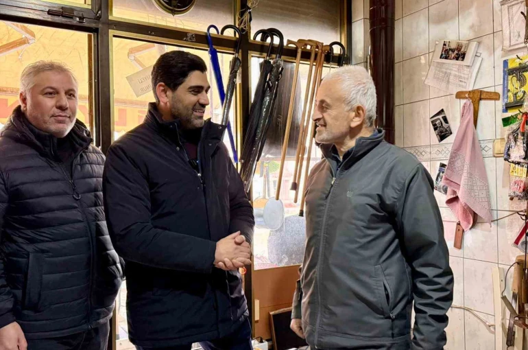 AK Parti teşkilatından esnaf ziyareti