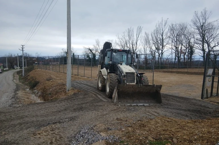 Akbıyıklar köyünde alt yapı iyileştirildi