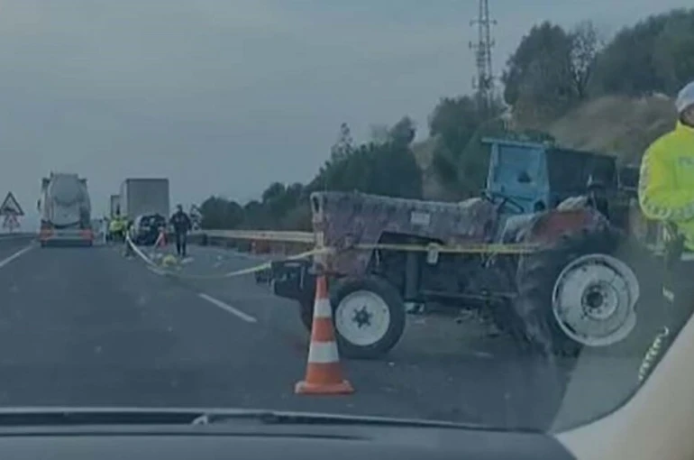 Akhisar’da zincirleme kaza: 1 ölü, 8 yaralı 