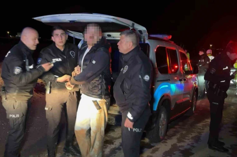 Aksaray’da film sahnelerini aratmayan kovalamaca kamerada 