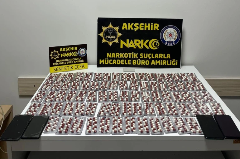 Akşehir'de düzenlenen uyuşturucu operasyonunda 1 kişi tutuklandı