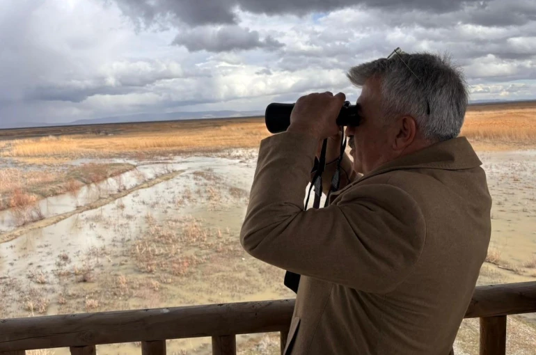 Akşehir Gölü su tutmaya başladı